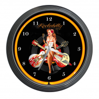 Neonuhr Rockabilly